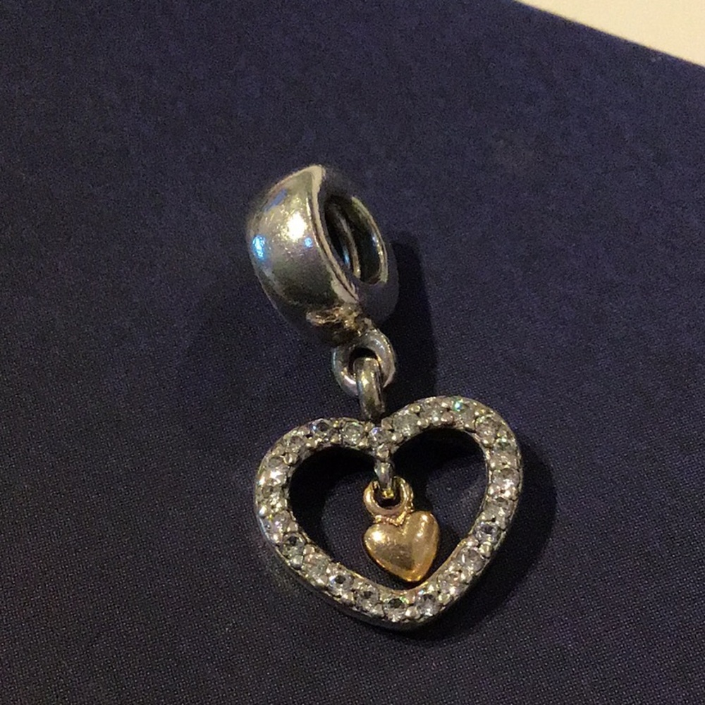 Pandora Forever in my heart charm